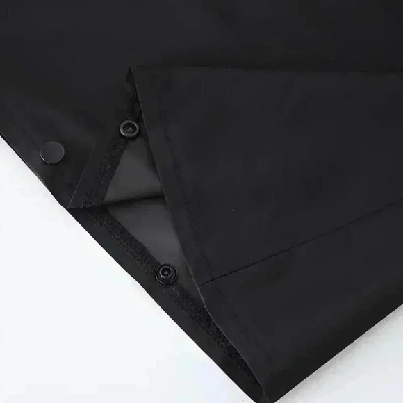 RAIN HOODED ZIP FRONT BATWING JACKET - Picture 5 of 5